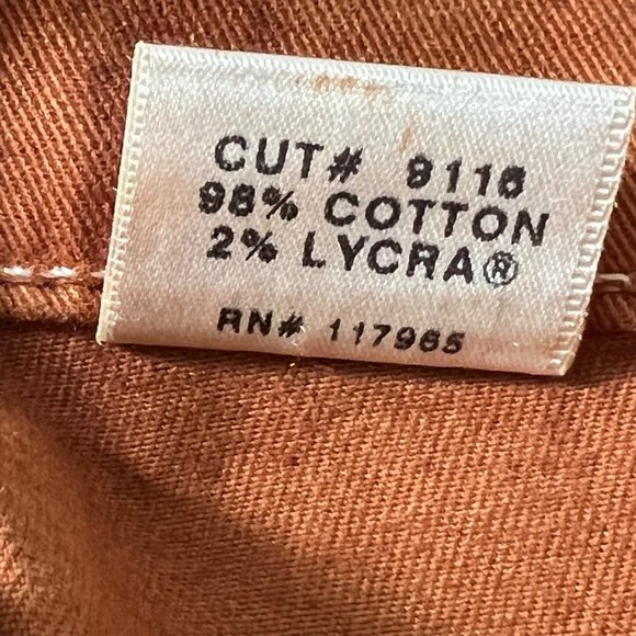 J Brand Womens 912K Pencil Leg Skinny Jeans Turbulent Coated Clay size 25 - Picture 11 of 13